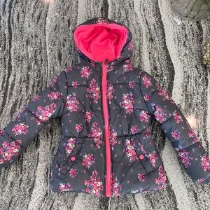 Girls Pink Platinum coat SZ 6x